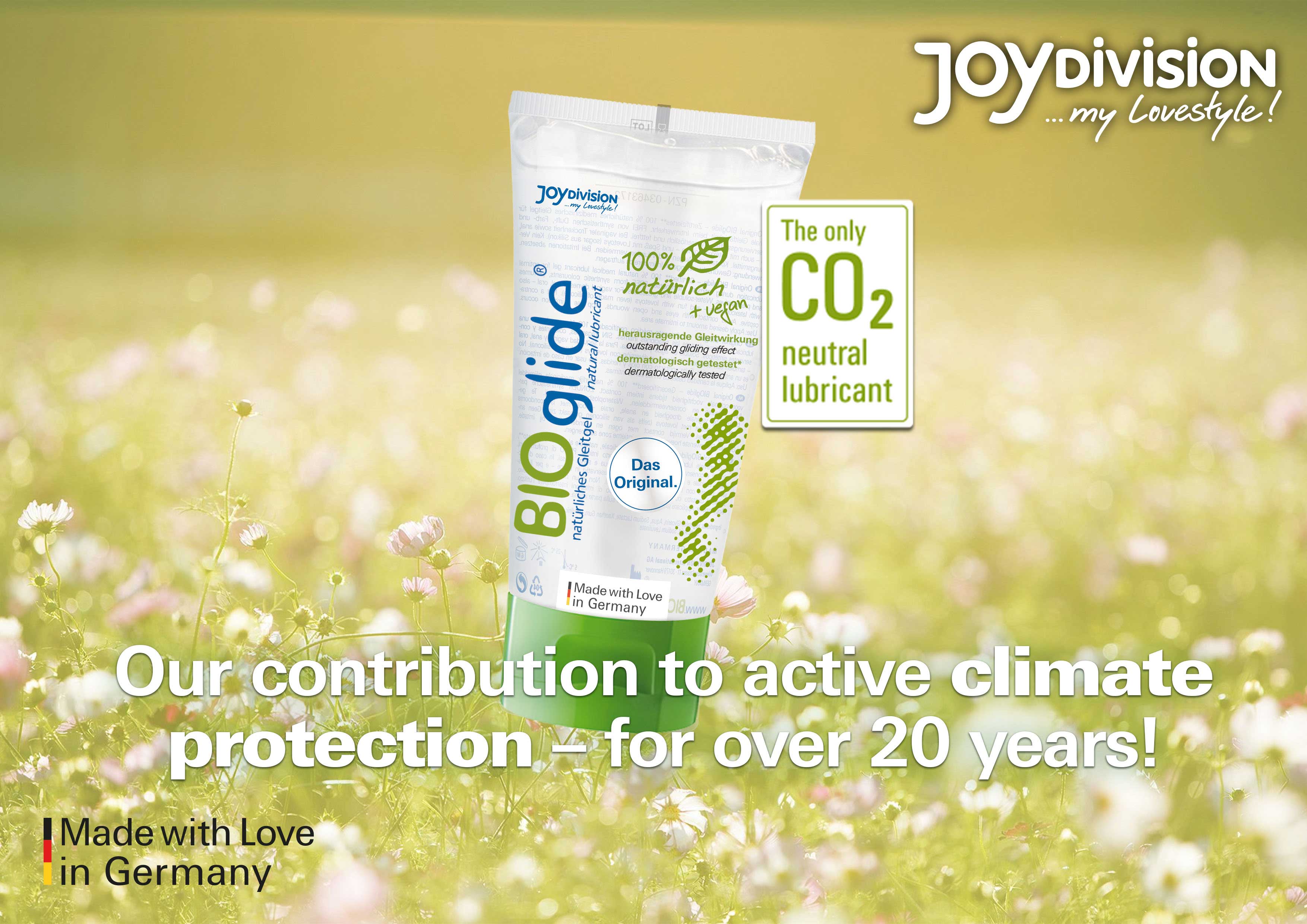 BIOglide lubricant climate protection: Our contribution to activate climate protection - for over 20 years!