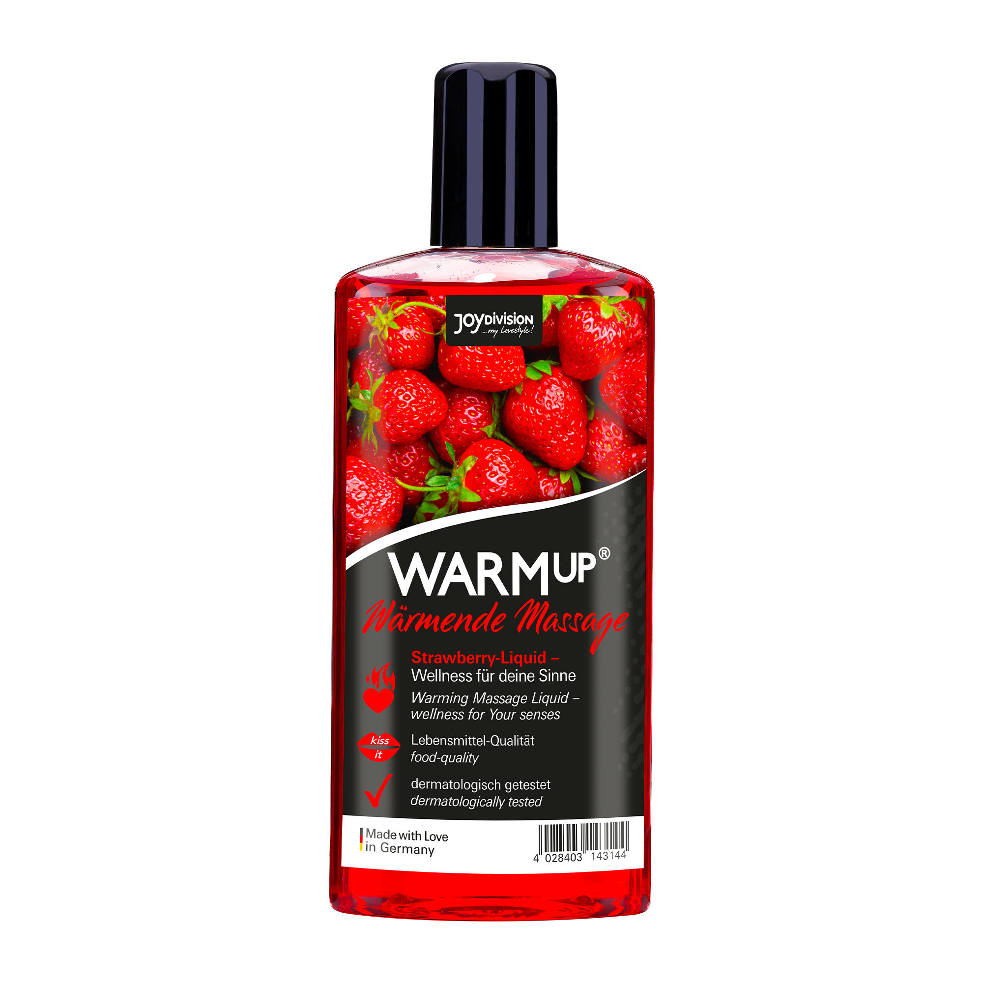 WARMup Massageliquid Erdbeer 150 ml 